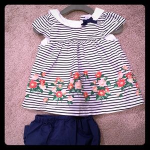 Janie & Jack girls 2 piece outfit